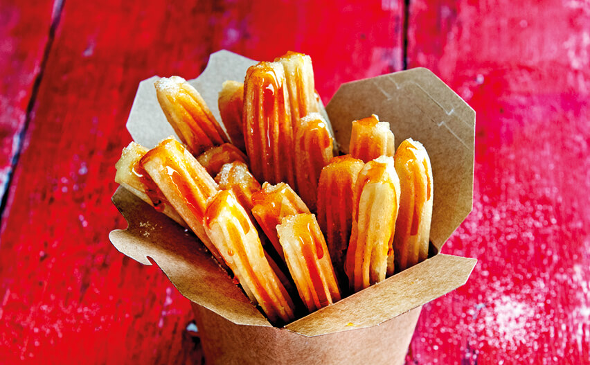 Churros Karamel